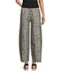 Tractr Tractr Tractr Blu Mid Rise Easy Fit Leopard Print Jeans, Color:Multi - Image 2