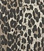 Tractr Tractr Tractr Blu Mid Rise Easy Fit Leopard Print Jeans, Color:Multi - Image 4