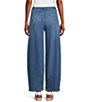 Tractr Tractr Blu Mid Rise Easy Fit Trouser Jeans, Color:Medium Indigo - Image 2