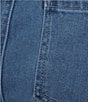 Tractr Tractr Blu Mid Rise Easy Fit Trouser Jeans, Color:Medium Indigo - Image 4