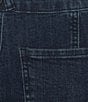 Tractr Tractr Blu Front Seam Flared Denim Jeans, Color:Dark Indigo - Image 4
