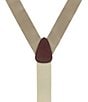 Trafalgar Hudson Nylon Button End Braces, Color:Dark Khaki - Image 3