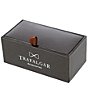 Trafalgar Sutton Mother Of Pearl Rhodium Tuxedo 4-Piece Stud Set, Color:Rhodium - Image 4