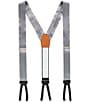 Trafalgar Sutton Solid Color Silk Formal End Suspenders - Image 5