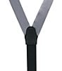 Trafalgar Sutton Solid Color Silk Formal End Suspenders - Image 6