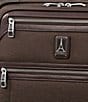 Color:Espresso - Image 3 - Platinum Elite 22#double; Expandable Carry-On Rollaboard Suitcase