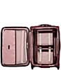 Color:Bordeaux - Image 2 - Platinum Elite 22#double; Expandable Carry-On Rollaboard Suitcase
