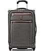 Color:Vintage Grey - Image 1 - Platinum Elite 22#double; Expandable Carry-On Rollaboard Suitcase