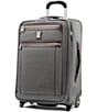 Color:Vintage Grey - Image 2 - Platinum Elite 22#double; Expandable Carry-On Rollaboard Suitcase
