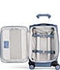 Travelpro VersaPack+ Compact Carry-on Expandable Spinner Suitcase, Color:Element Blue - Image 2