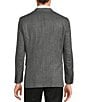 TravisMathew Travis Mathew Modern Fit Herringbone Pattern Sport Coats, Color:Grey - Image 2