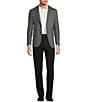 TravisMathew Travis Mathew Modern Fit Herringbone Pattern Sport Coats, Color:Grey - Image 3