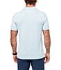Color:Heather Dream Blue - Image 2 - The Heater Performance Stretch Short Sleeve Polo Shirt