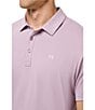 TravisMathew The Heater Performance Stretch Short Sleeve Polo Shirt, Color:Elderberry - Image 3