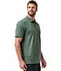 TravisMathew The Heater Performance Stretch Short Sleeve Polo Shirt, Color:Balsam Green - Image 3