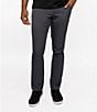 TravisMathew Flat-Front Open To Close Performance Stretch Pants, Color:Ebony - Image 1