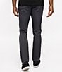 TravisMathew Flat-Front Open To Close Performance Stretch Pants, Color:Ebony - Image 2