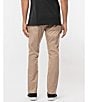 TravisMathew Flat-Front Open To Close Performance Stretch Pants, Color:Khaki - Image 2