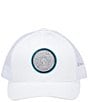 TravisMathew Patch Logo Hat, Color:White - Image 2