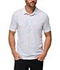 Color:White - Image 1 - All Tied Up Modern Fit Short Sleeve Polo Shirt
