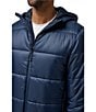TravisMathew Aves Tech Winter Puffer Jacket, Color:Total Eclipse - Image 3