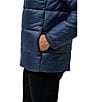 TravisMathew Aves Tech Winter Puffer Jacket, Color:Total Eclipse - Image 5