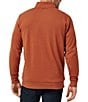 TravisMathew Cloud Quarter Zip 2.0 Fleece Pullover, Color:Maple - Image 2