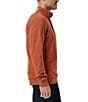 TravisMathew Cloud Quarter Zip 2.0 Fleece Pullover, Color:Maple - Image 3