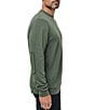 TravisMathew Cloud Sweater, Color:Heather Dark Olive - Image 3