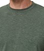 TravisMathew Cloud Sweater, Color:Heather Dark Olive - Image 4