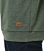 TravisMathew Cloud Sweater, Color:Heather Dark Olive - Image 5