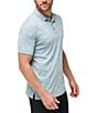 Color:Arona - Image 3 - Good Time Feeling Modern Fit Short Sleeve Polo Shirt