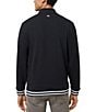 TravisMathew Happier Hour Quarter-Zip Pullover, Color:Black - Image 2