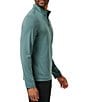 TravisMathew Heater Pro Quarter-Zip Pullover, Color:Silver Pine - Image 3