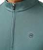 TravisMathew Heater Pro Quarter-Zip Pullover, Color:Silver Pine - Image 4