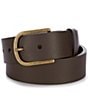 TravisMathew Jinx 2.0 1 3/4#double; Stretch Belt, Color:Dark Brown - Image 1