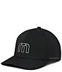 TravisMathew Landing Gear Cap, Color:Black - Image 1