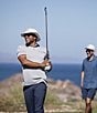 TravisMathew Local Favorite Bucket Hat, Color:White - Image 4