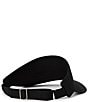 TravisMathew Mapes Visor, Color:Black - Image 2