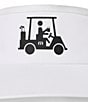 TravisMathew Mapes Visor, Color:White - Image 4