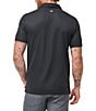 Color:Black - Image 2 - Mount Thunder Modern Fit Short Sleeve Polo Shirt