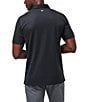Color:Black - Image 2 - Performance Stretch Aloha Spirit Short Sleeve Polo Shirt