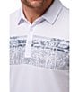 Color:White - Image 4 - Performance Stretch Banzai Beach Short Sleeve Polo Shirt