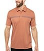 Color:Copper - Image 1 - Performance Stretch Dry Dock Short-Sleeve Polo Shirt