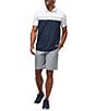 Color:White/Navy - Image 4 - Performance Stretch Pali Short Sleeve Polo Shirt
