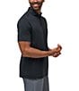 Color:Black - Image 3 - Performance Stretch The Heater Pro Short Sleeve Polo Shirt