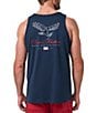 TravisMathew Red White Americana BBQ Tank - Image 1