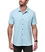 Color:Dream Blue - Image 1 - Sands Of Time Short Sleeve Woven Shirt