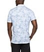 Color:Ash Blue - Image 2 - Sea Journey Performance Stretch Short Sleeve Polo Shirt