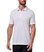 TravisMathew Special Trip Short Sleeve Polo Shirt, Color:White - Image 1